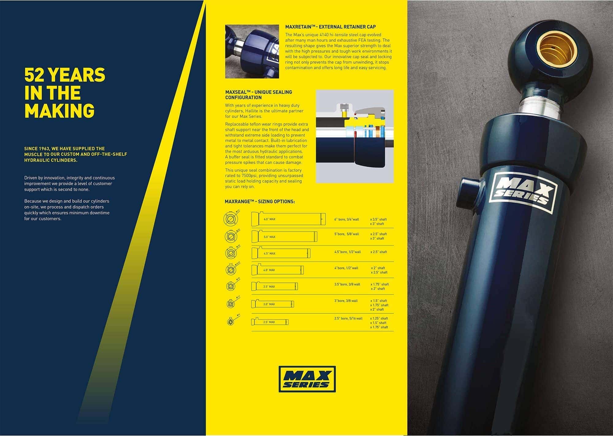 max series high pressure cylinder pdf page 1